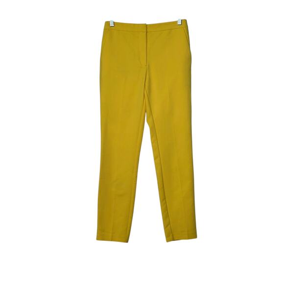 ZARA BASIC yellow straight legs pants size M - Picture 8 of 12
